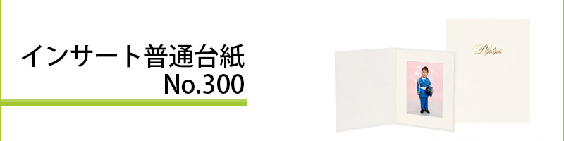 ハクバ 写真 台紙 インサート 普通台紙 No.300