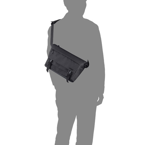 Hakuba Plus Shell City 04 Messenger M Black