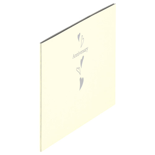 ハクバ 普通台紙 No.710 ポストカード（KG）サイズ 1面（ヨコ） ホワイト