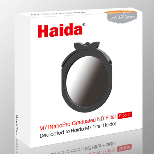 Haida（ハイダ）M7 ドロップイン ナノコーティング グラデーション ND0.9 (8×) フィルター