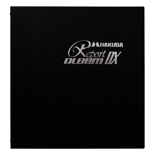 ハクバ 写真収納アルバム レポートアルバムDX Lサイズ 120枚収納（10シート入）ブラック