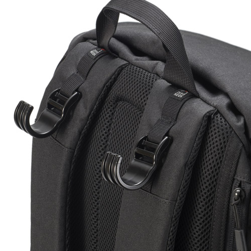 Hakuba Plusshell City 04 Rolltop 背包黑色