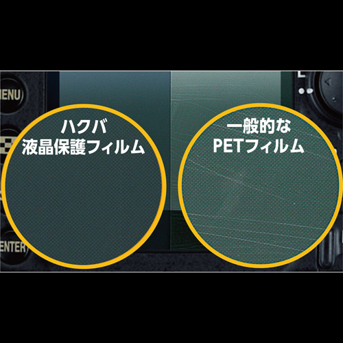 ハクバ SONY α7 III / α7R III / α9 / α7S II / α7 II 専用 液晶保護フィルム 耐衝撃タイプ