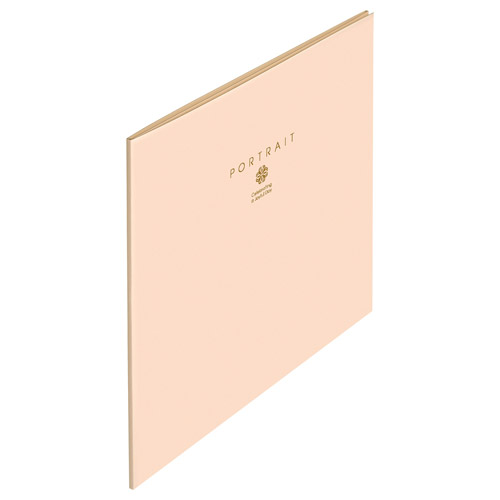 ハクバ ペーパースクウェア台紙 No.1770 2L(カビネ)サイズ 3面（角×3枚） ピンク
