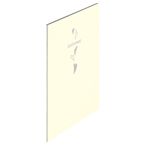 ハクバ 普通台紙 No.710 ポストカード（KG）サイズ 1面（タテ） ホワイト