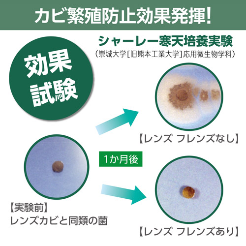 ハクバ レンズ専用防カビ剤 レンズがカビない君 （4個入）