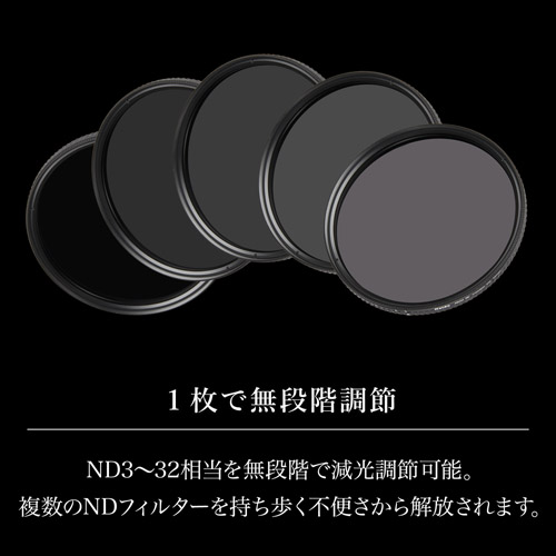Haida（ハイダ）プロ2 バリアブル ND フィルター 82mm - ハクバ写真産業