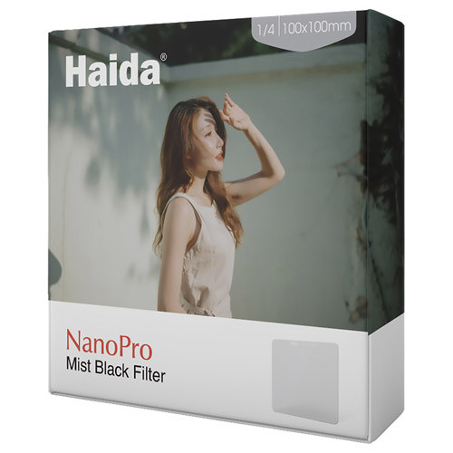 Haida（ハイダ）ナノプロ ミストブラック 1/4 ソフトフィルター 100×100mm 角型フィルター