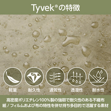 Tyvek（R）の特徴