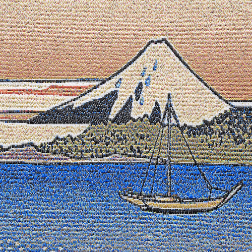 ORI TOKYO（オリトーキョー）葛飾北斎 富嶽三十六景 相州江の島 Mサイズ