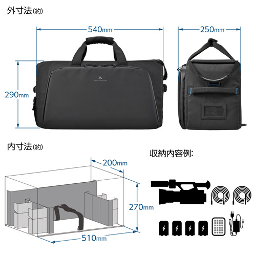 ハクバ GW-ADVANCE タンク カムショルダーバッグ 27 カメラバッグ ブラック
