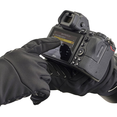 ハクバ エブリデイフォトグローブ Lサイズ ブラック