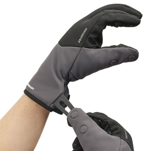 ハクバ サーマルフォトグローブ PL Mサイズ グレー