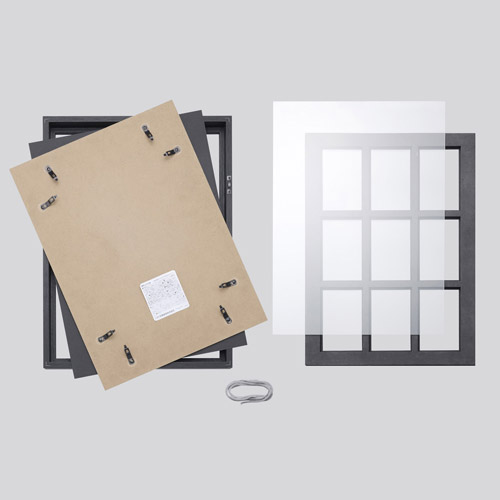 ハクバ トレーディングカード額 TCG-01(マグネットローダー35ptサイズ×9枚用)