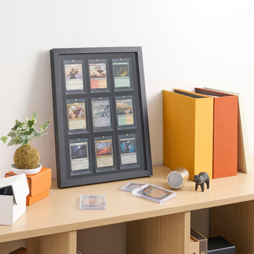 ハクバ トレーディングカード額 TCG-01(マグネットローダー35ptサイズ×9枚用)