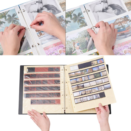 写真収納アルバム ハクバ ネガフォトアルバム 35mm用（10シート入）