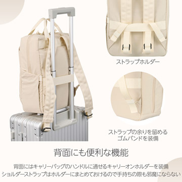 背面にも便利機能