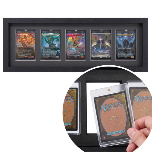 トレーディングカード額 TCG-01 マグネットローダー 5枚用 ヨコ（23pt