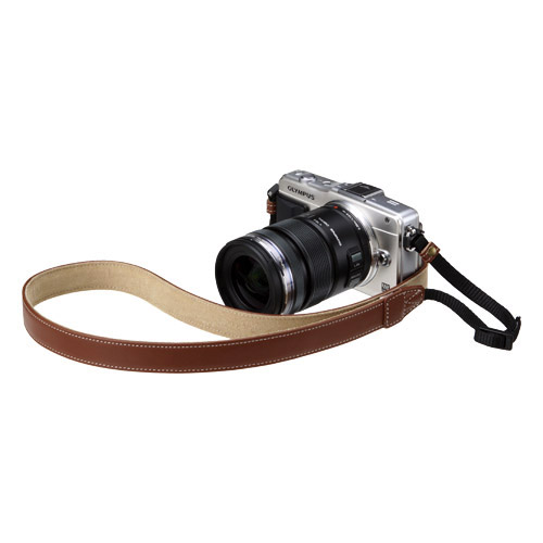 ミラーレスや一眼レフで使えるストラップ 「本革ネックストラップ SM20」 - ハクバ写真産業