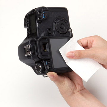 使用例：カメラの液晶に