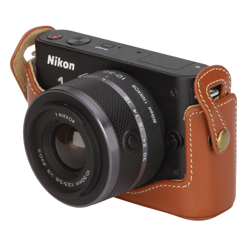 本革ボディケース Nikon 1 J2 / J1 専用