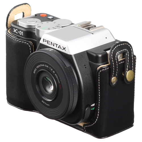 ピクスギア 本革ボディケース PENTAX K-01 専用