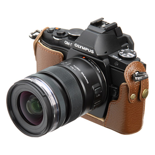 ピクスギア 本革ボディケース OLYMPUS OM-D E-M5 専用