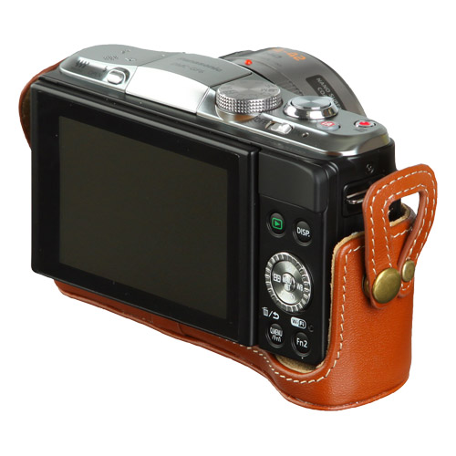 ハクバ Panasonic LUMIX GF6専用 本革ボディケース