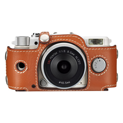 HAKUBA 本革ボディスーツ PENTAX Q用 カラー：キャメル