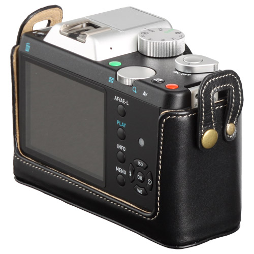 ピクスギア 本革ボディケース PENTAX K-01 専用