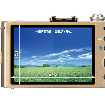  PENTAX Q-S1/Q7/Q10 デジタルカメラ液晶保護フィルム
