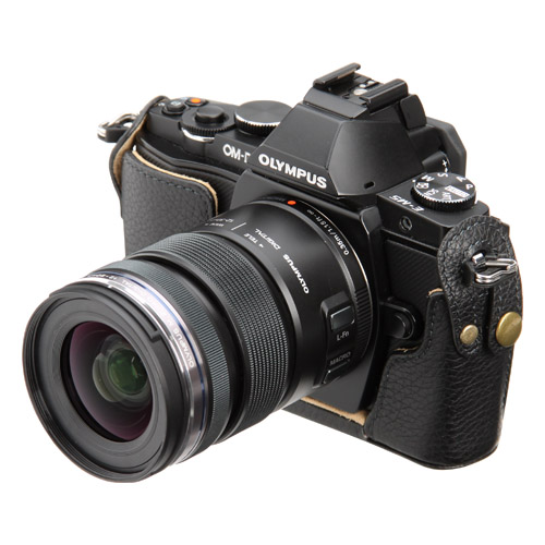ピクスギア 本革ボディケース OLYMPUS OM-D E-M5 専用