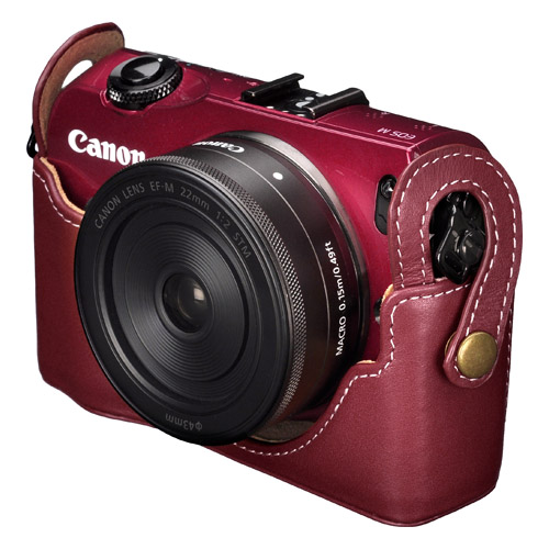 本革ボディケース Canon EOS M 専用