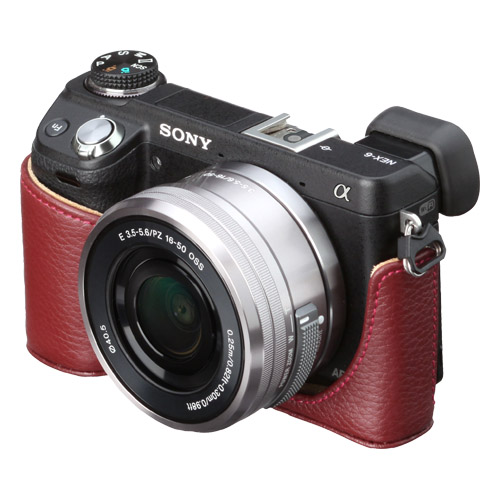 新製品情報】 本革ボディケース NEX-6 / NEX-7 用 発売