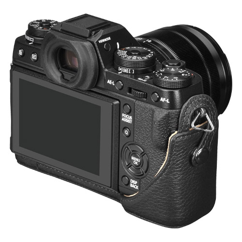 ハクバ FUJIFILM X-T1専用 本革ボディケース　ブラック