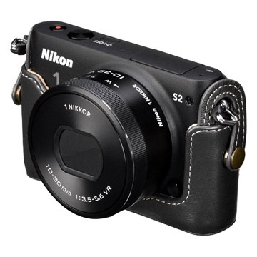 Nikon 1 S2 専用 本革ボディケース