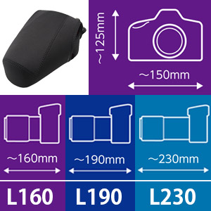 カメラジャケット03 Lシリーズ対応サイズ