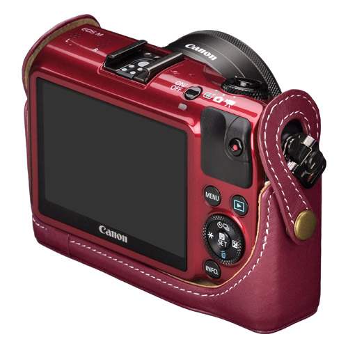 本革ボディケース Canon EOS M 専用