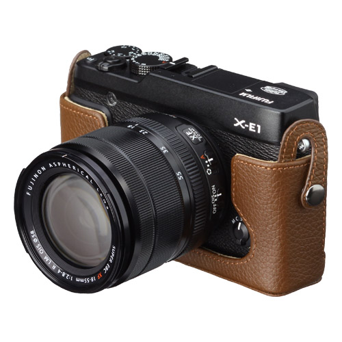 本革ボディケース FUJIFILM X-E1 専用