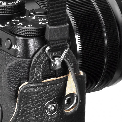 ハクバ FUJIFILM X-T1専用 本革ボディケース　ブラック