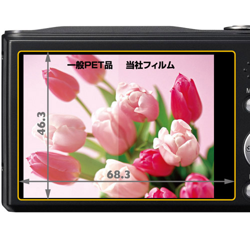 ハクバ Panasonic LUMIX SZ8 専用 液晶保護フィルム