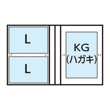 Chululu（チュルル） ポケットアルバム CC01 Lサイズ 40枚収納