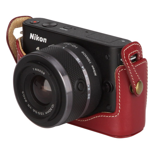 本革ボディケース Nikon 1 J2 / J1 専用