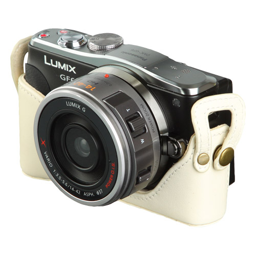 ハクバ Panasonic LUMIX GF6専用 本革ボディケース