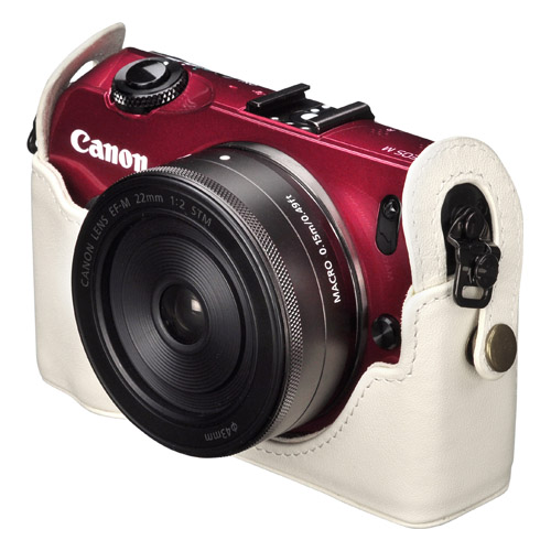 本革ボディケース Canon EOS M 専用