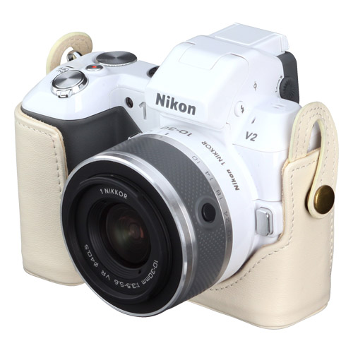 本革ボディケース Nikon 1 V2 専用