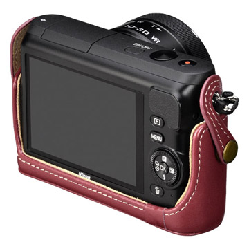 Nikon 1 S2 専用 本革ボディケース