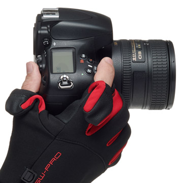 ハクバ GW-PRO RED フォトグローブプロ（S／M／L）