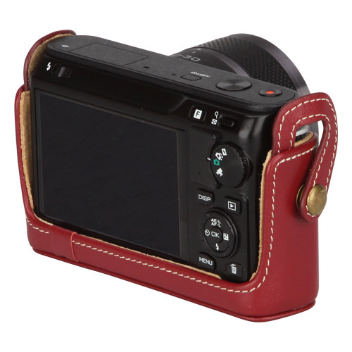 ピクスギア 本革ボディケース Nikon 1 J2 / J1 専用