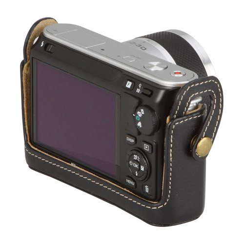 ピクスギア 本革ボディケース Nikon 1 J1専用